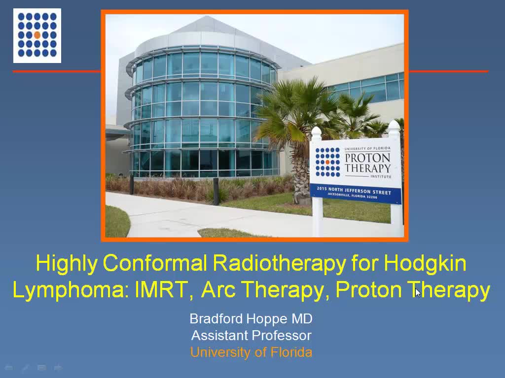 Highly Conformal Radiotherapy for Hodgkin Lymphoma, IMRT, Arc Therapy, Proton Therapy