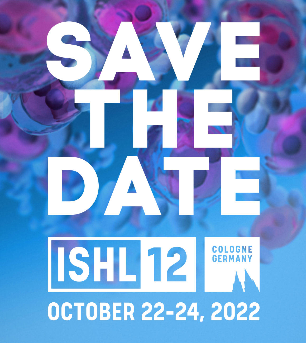 ISHL12 - Save the date