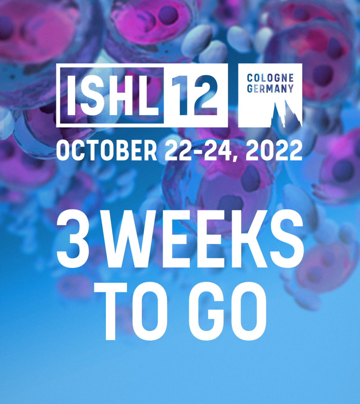 ISHL12 – Only three weeks to go