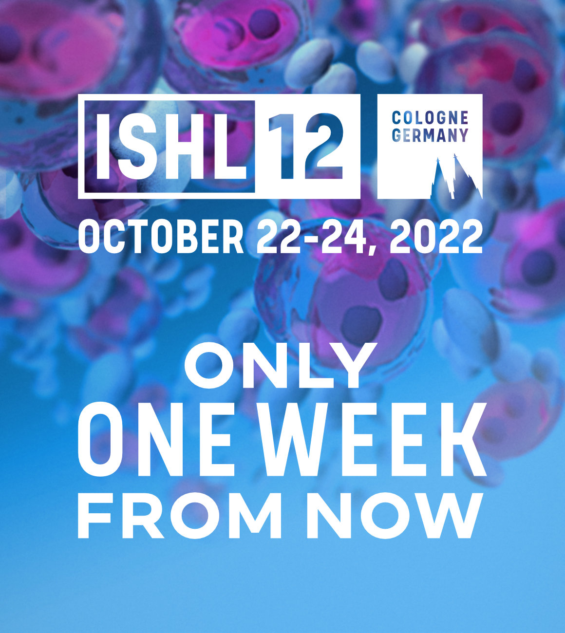 ISHL12 – Only one week to go