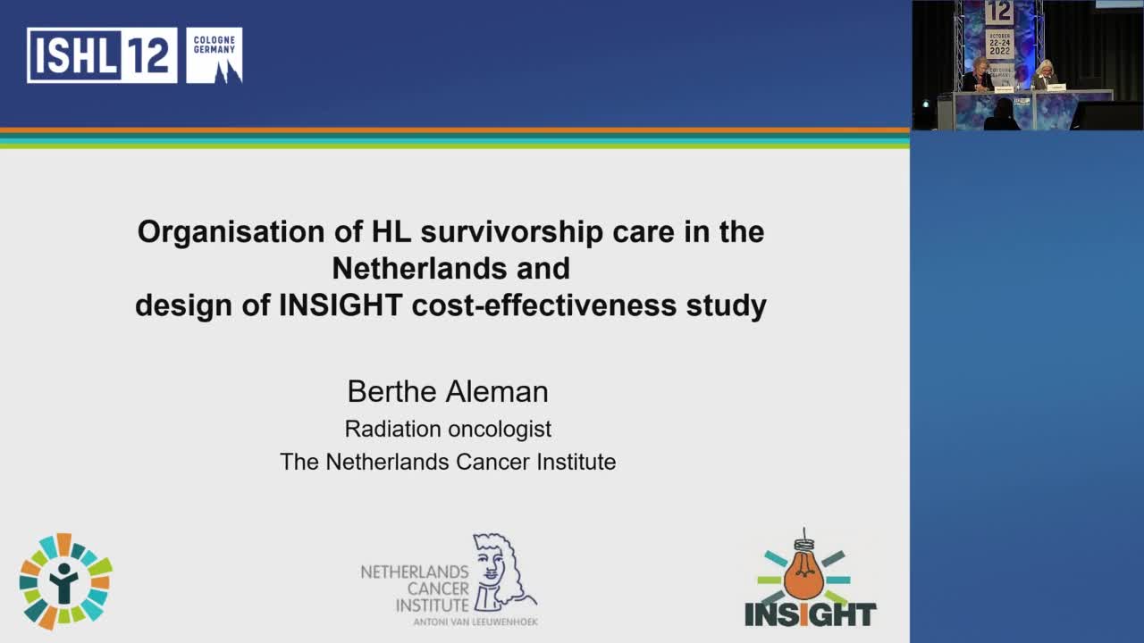Organisation of HL survivorship care in the Netherlands and design of INSIGHT costeffectiveness study