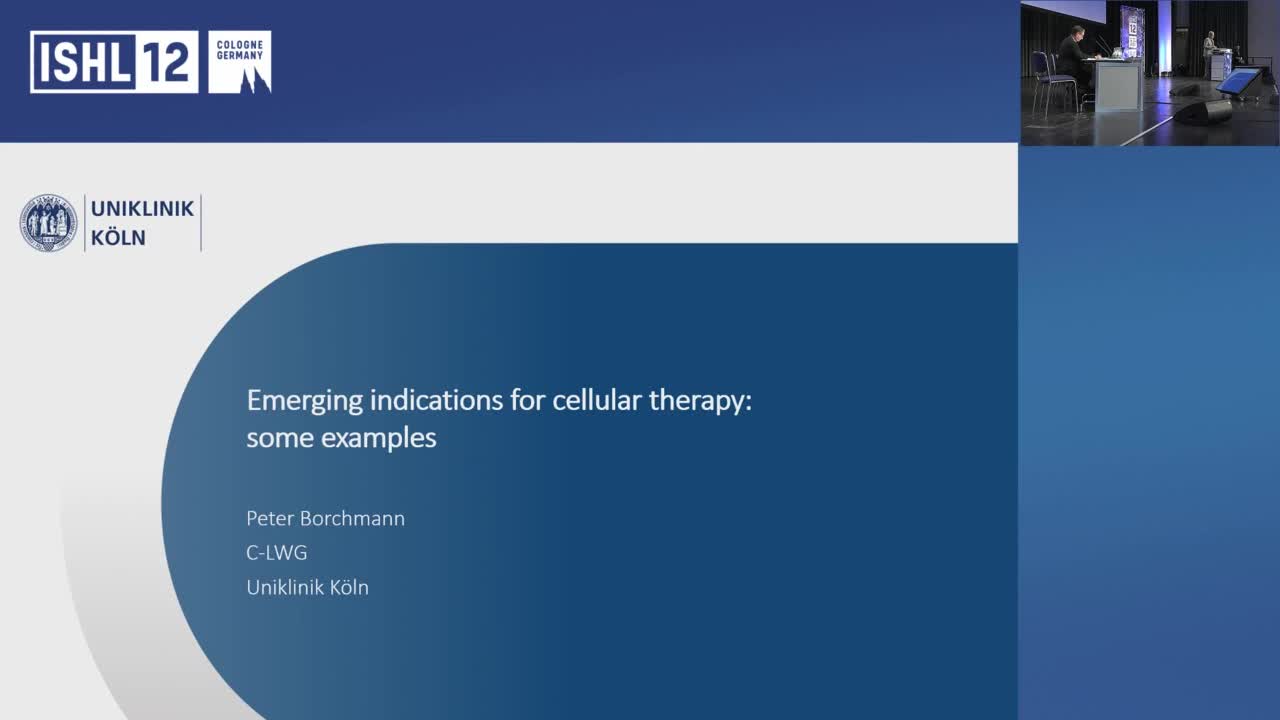 Emerging indications for cellular therapy