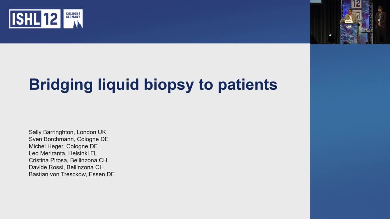 WS Report:  Bringing Liquid Biopsy to Patients