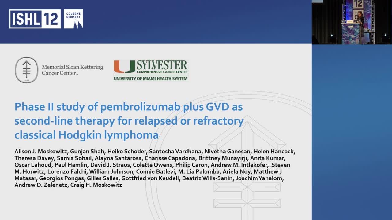 High efficacy and durability of second-line therapy with pembrolizumab, gemcitabine, vinorelbine, and liposomal doxorubicin in the phase II study for relapsed and refractory Hodgkin lymphoma