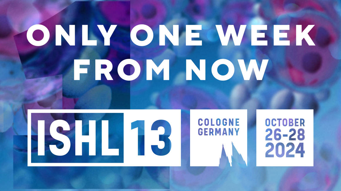 ISHL13 - Only one week from now