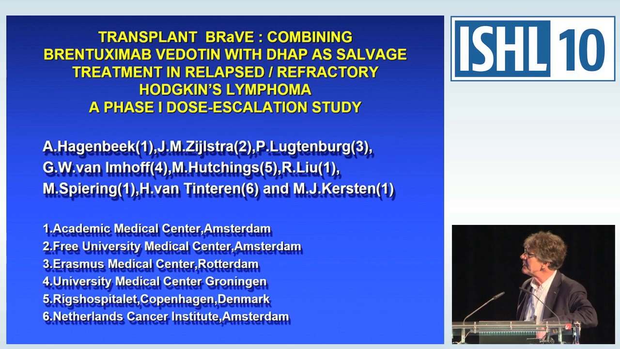 TRANSPLANT BRaVE: combining Brentuximab Vedotin with DHAP as salvage treatment in relapsed / refractory Hodgkin Lymphoma (HL). A phase 1 dose- escalation study