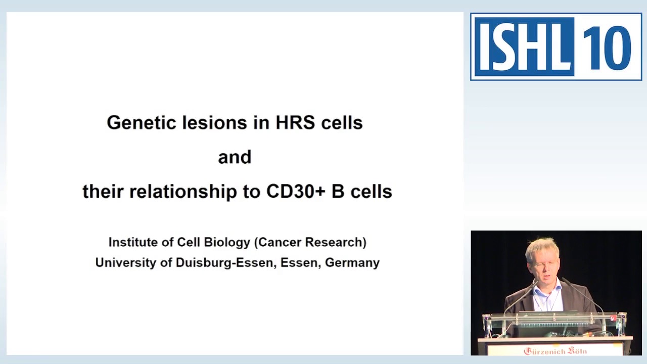 Genetic lesions in HRS cells and their relationship to CD30+ B cells