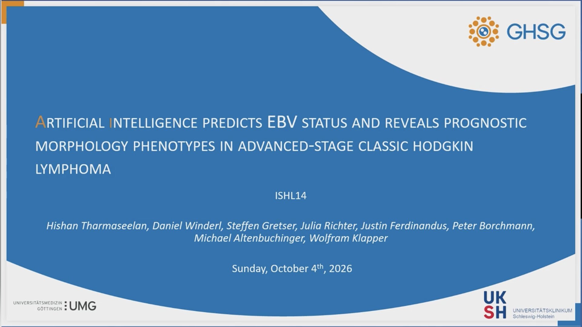 Abstract T047: Artificial intelligence predicts EBV status and reveals prognostic morphology phenotypes in advanced-stage classic Hodgkin lymphoma