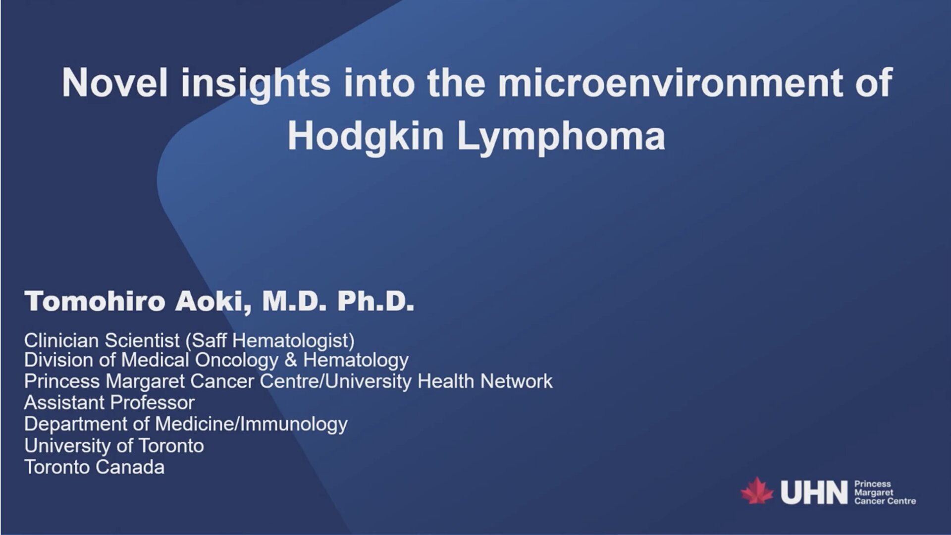 Novel Insights Into the Microenvironment of Hodgkin Lymphoma