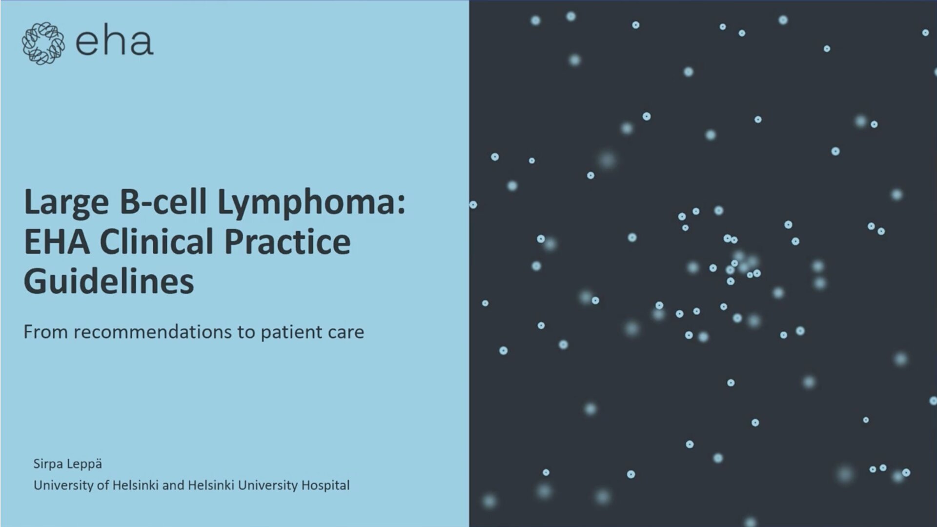 Large B-cell lymphomas