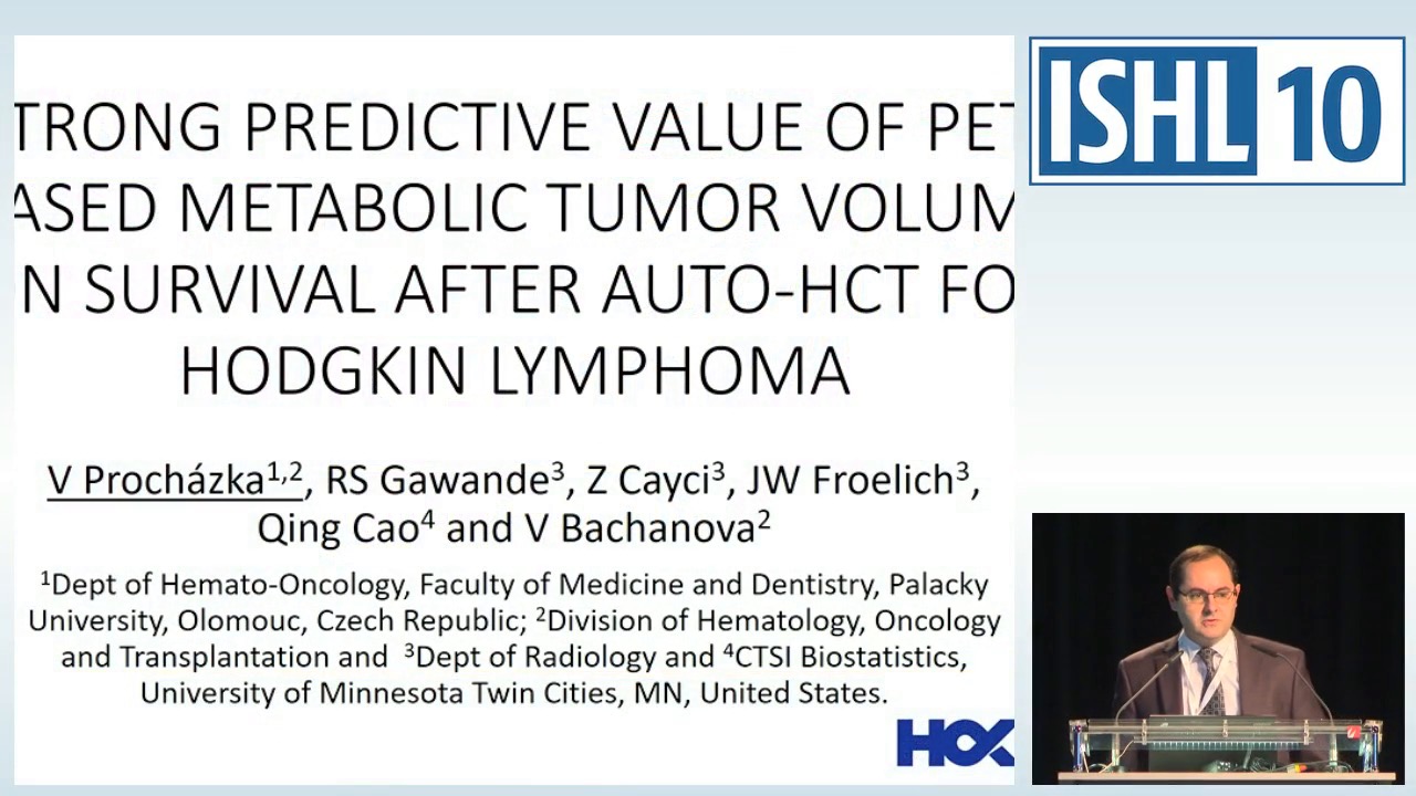 Strong predictive value of PET based metabolic tumor volume on survival after autologous HCT for Hodgkin Lymphoma