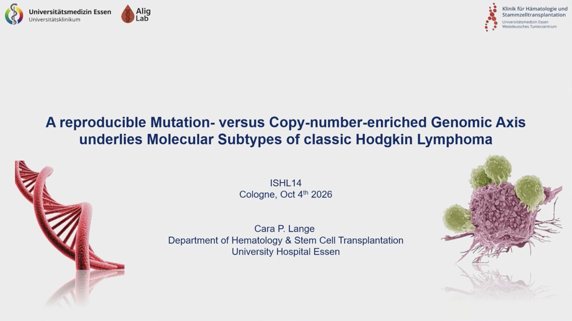 Abstract T048: A Reproducible Mutation- versus Copy-Number-Enriched Genomic Axis Underlies Molecular Subtypes of Classic Hodgkin Lymphoma