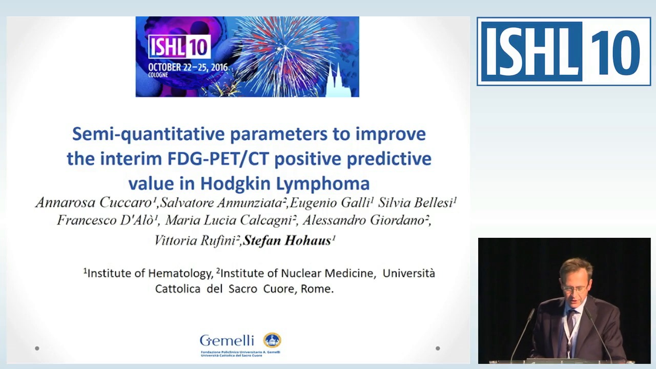 Semi-quantitative parameters to improve the interim FDG-PET / CT positive predictive value in Hodgkin Lymphoma