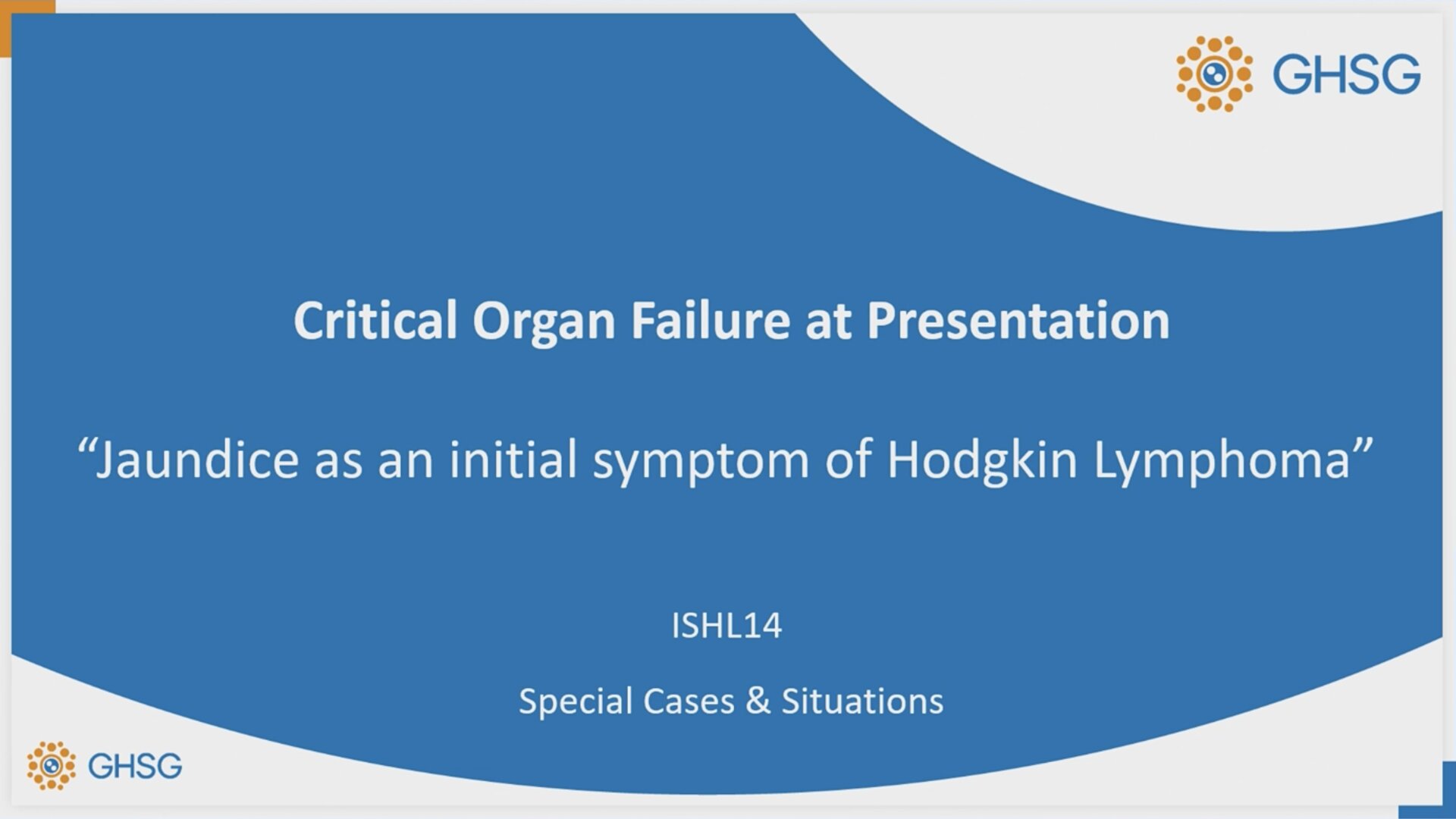 Critical Organ Failure at Presentation