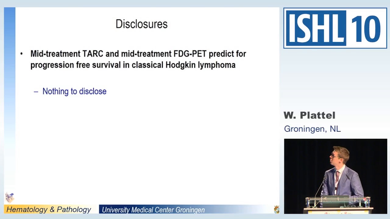 Mid-treatment TARC and mid-treatment FDG-PET predict for progression free survival in classical Hodgkin Lymphoma
