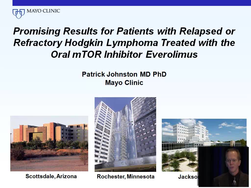 Everolimus for Relapsed/Refractory HL